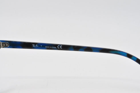 RAYBAN Unisex Eyeglasses RX7119-5715 Light Brown On Havana Blue 53-17-145